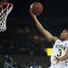 Michigan sophomore Trey Burke scores on Monday. Burke led the team in scoring with 22 points. Daniel Brenner I AnnArbor.com